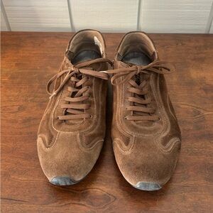 Salvatore Ferragamo Men's Chocolate Brown Sneakers